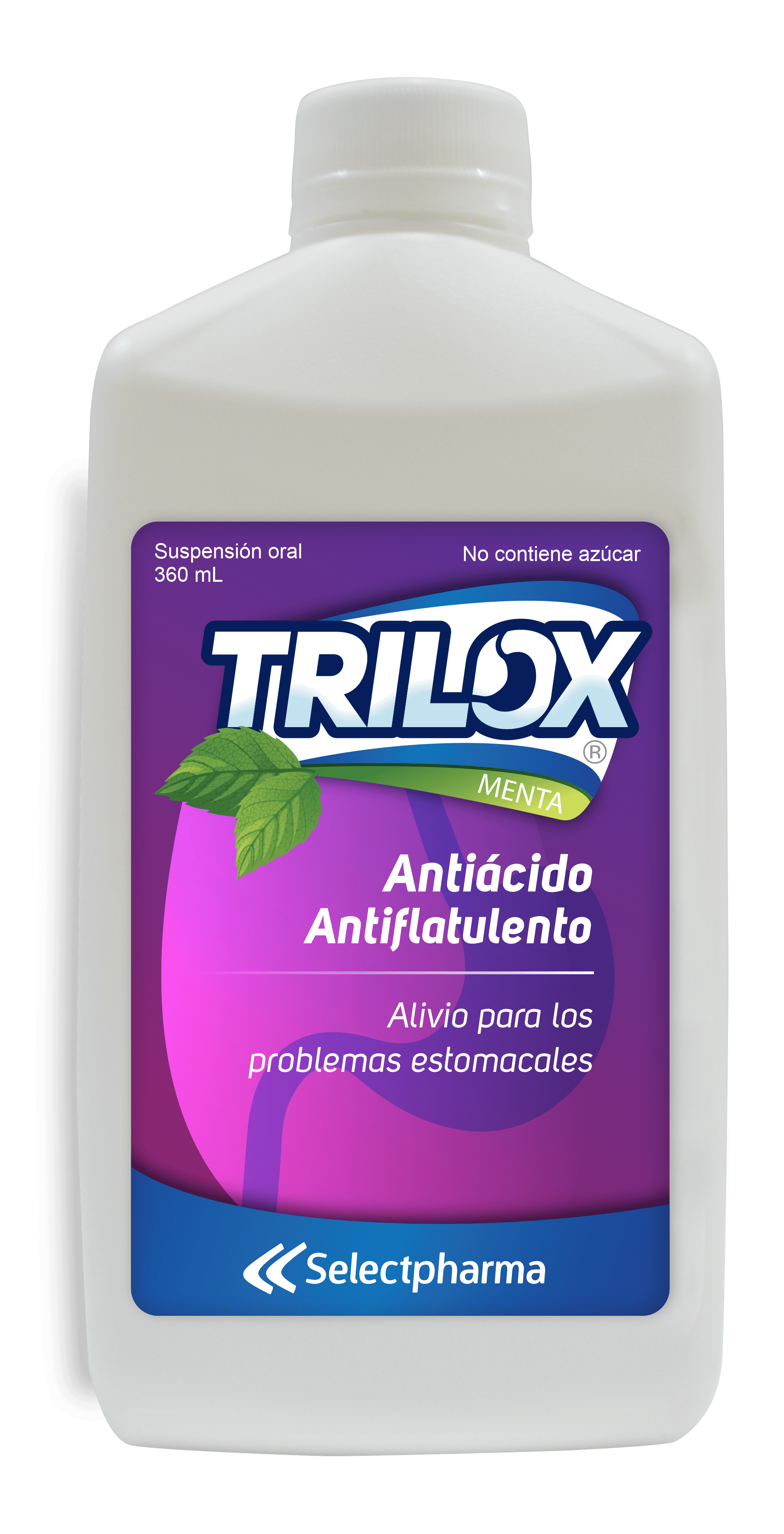 Suspensión oral - Frasco 360 mL Trilox frasco 360ml
