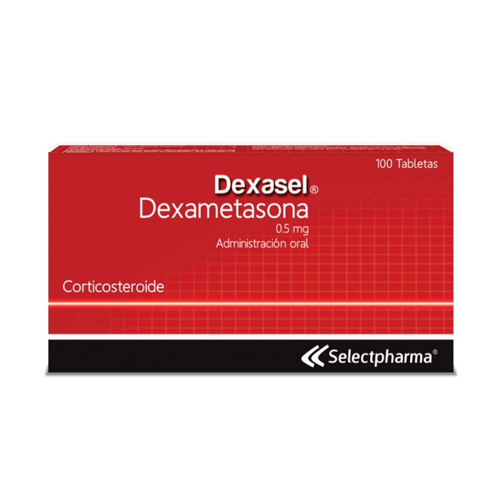 dexasel caja 100 tabletas