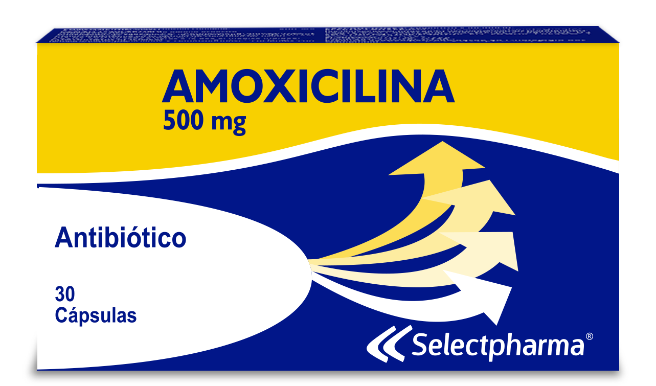 Amoxicilina capsulas 500mg
