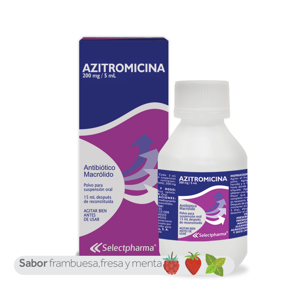 Azitromicina jarabe
