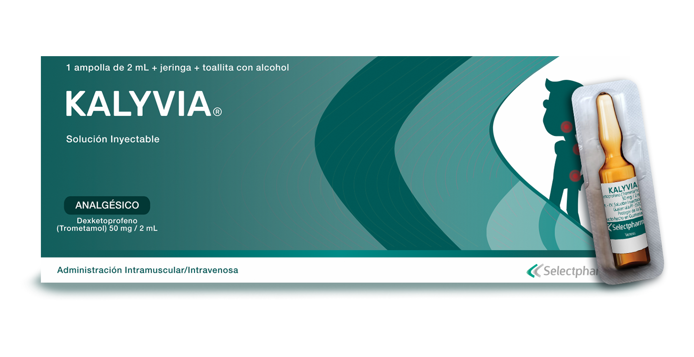 Ampolla inyectable IM / IV 50mg/2mL - Caja kit pack (alcohol + jeringa)