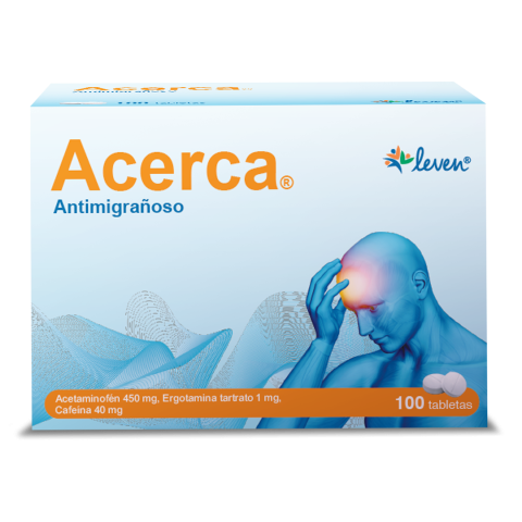 Acetaminofén + Ergotamina + Cafeína